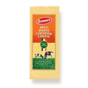 Avonmore Mild White Cheddar Cheese 2.5Kg - priced per Kg