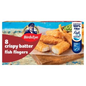 Birds Eye Crispy Fish Fingers 8 Pack - 224g