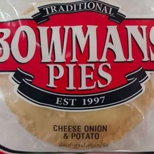 Bowmans Cheese Onion Potato Pie 250G