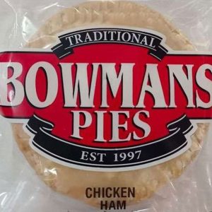 Bowmans Chicken Ham Pie 250G