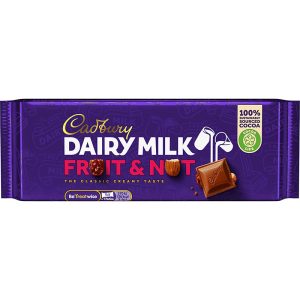 Cadbury Fruit Nut Chocolate 180G