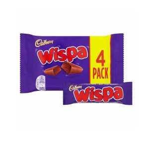 Cadbury Wispa Chocolate Bar Multipack 4X23.7G