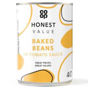 Co-Op Honest Value Baked Beans 400g