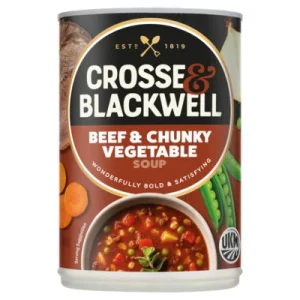 Crosse & Blackwell Beef & Chunky Vegetable Soup - 400g
