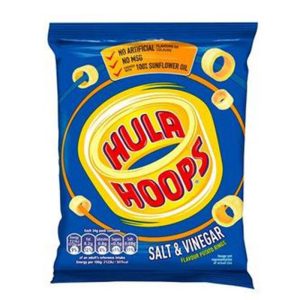 Hula Hoops Salt and vinegar 45G