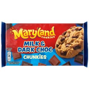 Maryland Chunky Milk and Dark Chockolate Cookies 144g