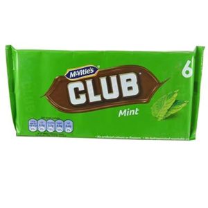 Mcvities Club Mint Multipack 6X22G