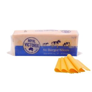 Royal Victoria Coulered Cheese 84Slice 1Kg