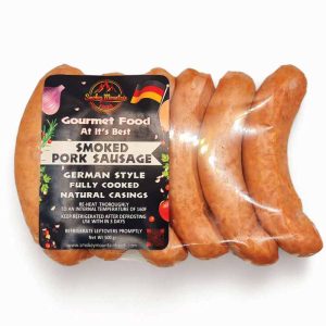 Smokey Mountain German Style Smoked Pork Sausage 500g